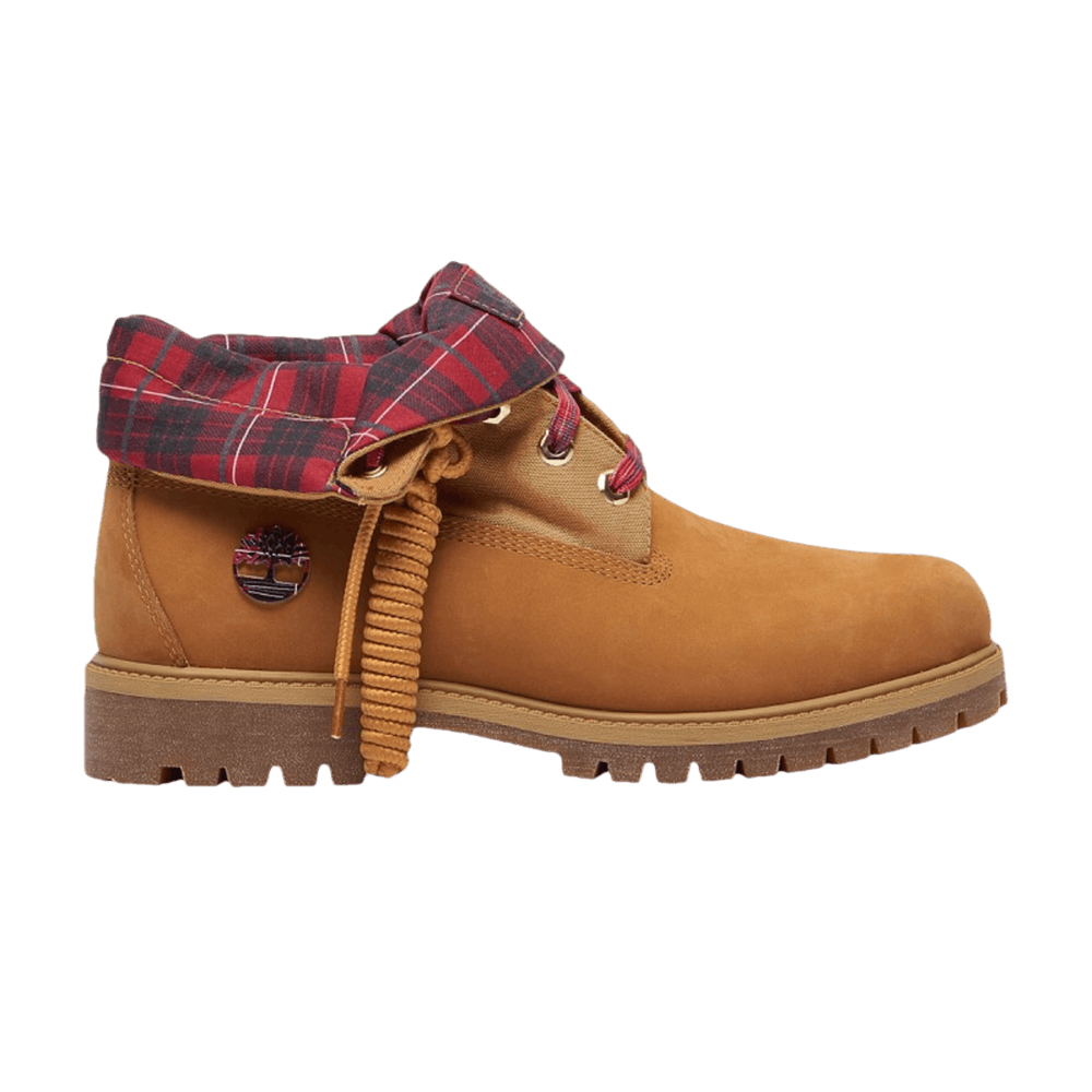 timberland roll top boots grey