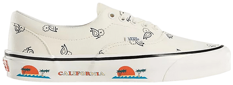 Buy Vans OG Era LX 'Paisley - Classic White' - VN0A4BVAXE3 | GOAT