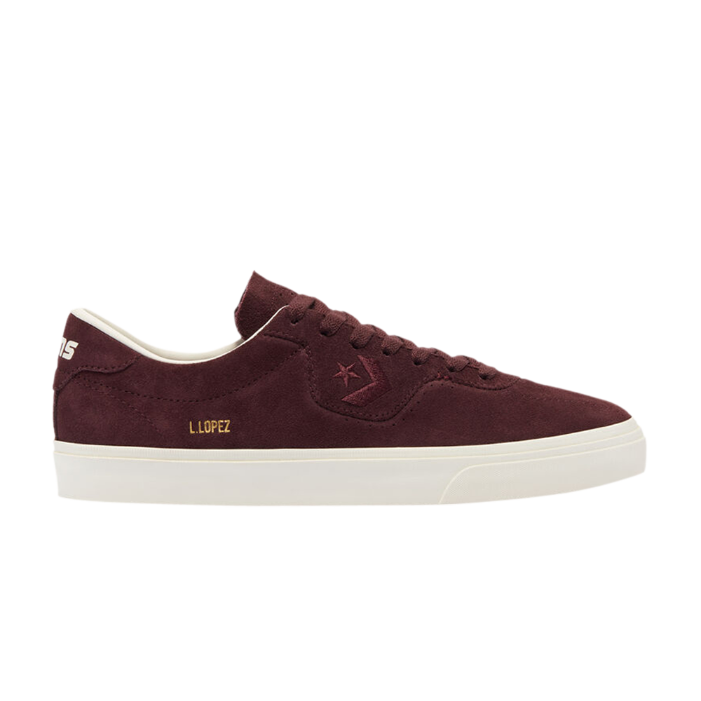 Pre-owned Converse Louie Lopez Pro Low 'black Currant' In Red