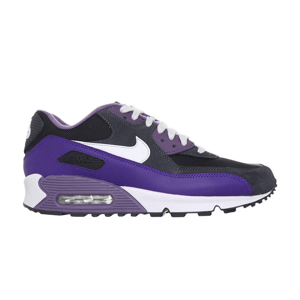 Wmns Air Max 90 'Black Court Purple' | GOAT