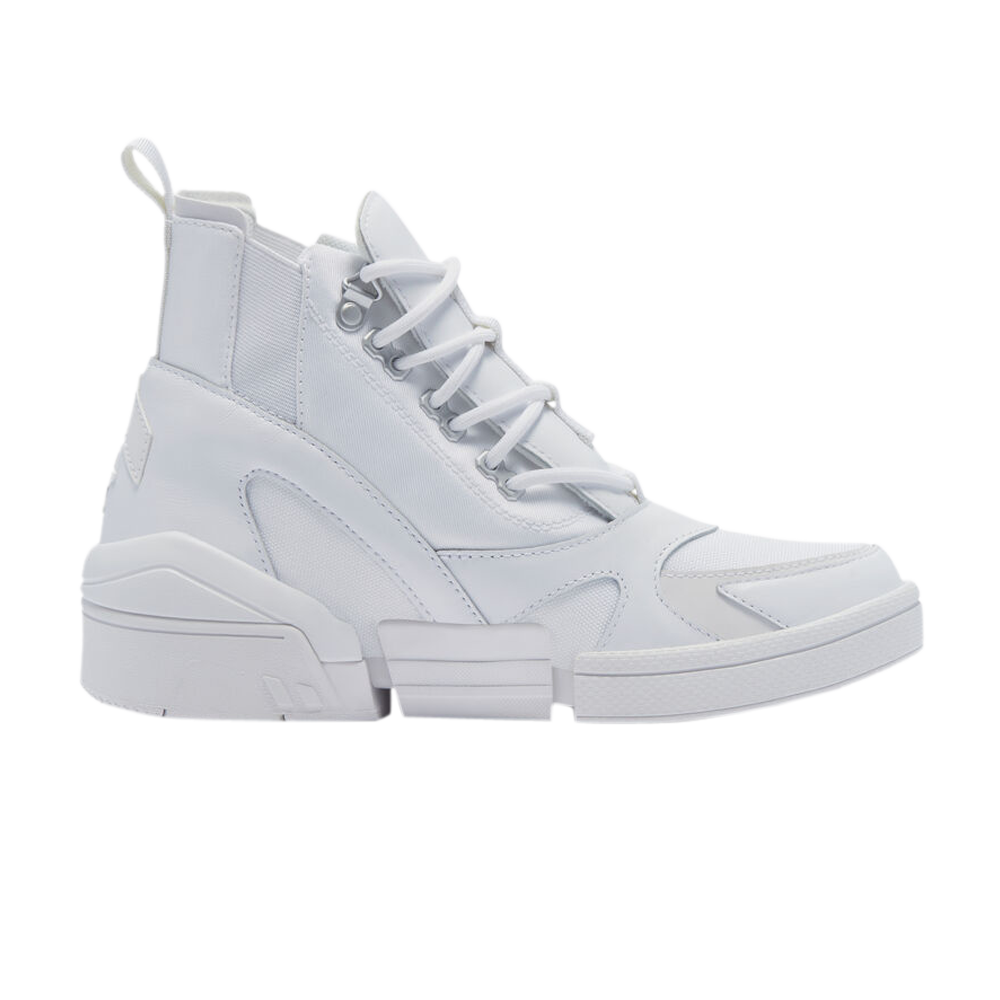 Pre-owned Converse Wmns Cpx Chelsea High 'black Ice - Triple White'