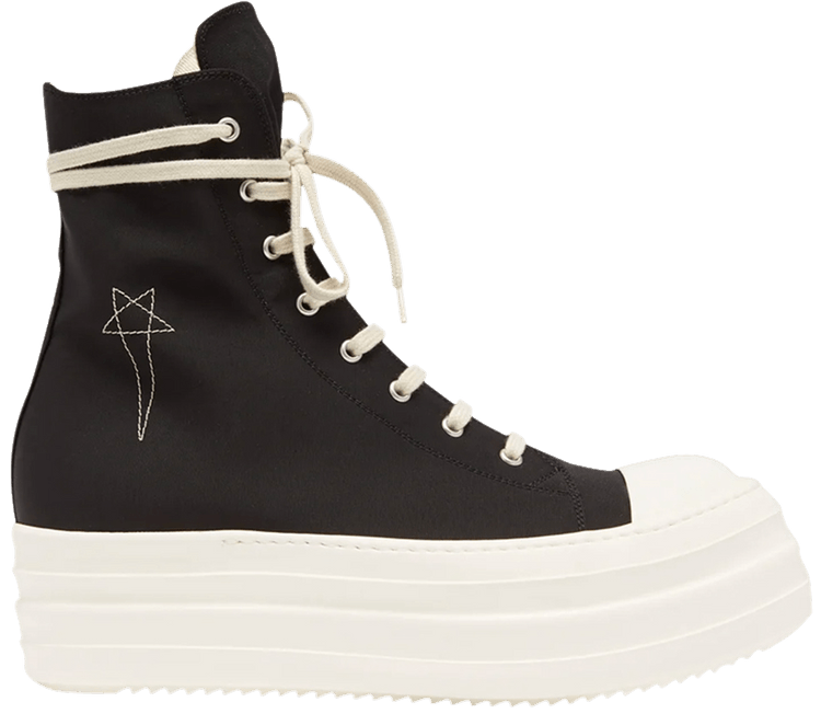 Buy Rick Owens DRKSHDW Double Bumper High 'Star - Black Buy Rick Owens DRKSHDW Double Bumper High 'Star - Black
