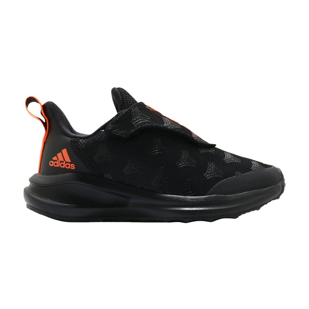 Pre-owned Adidas Originals Adidas Fortarun Tango J 'black Signal Orange' | Kid's Size 10.5