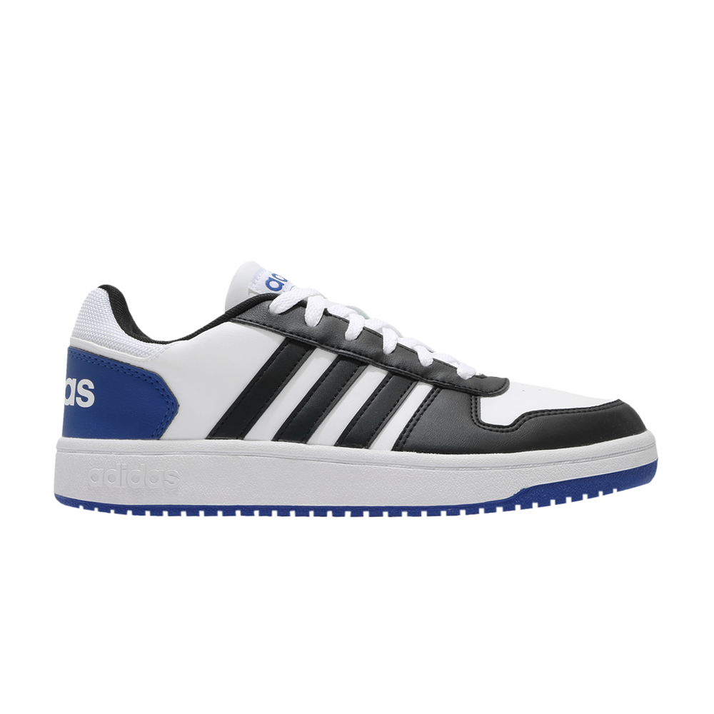 Pre-owned Adidas Originals Hoops 2.0 'white Royal Blue'