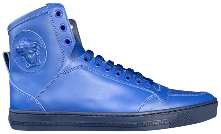 Versace Medusa Palazzo High Bluette