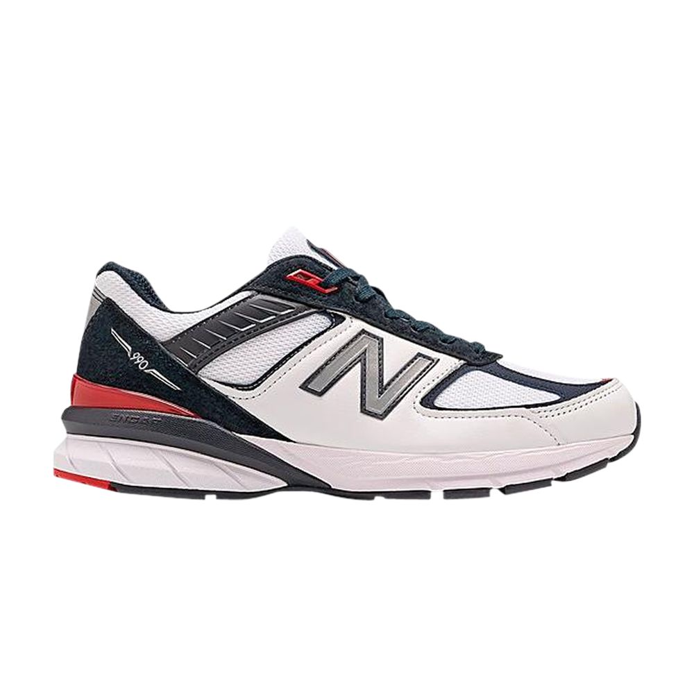 New Balance 990v5 Made in USA 'White Carbon Red' | Men's Size 8.5