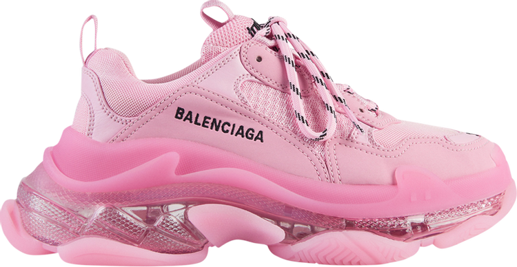 Balenciaga Wmns Triple S 'Clear Sole - Pink'