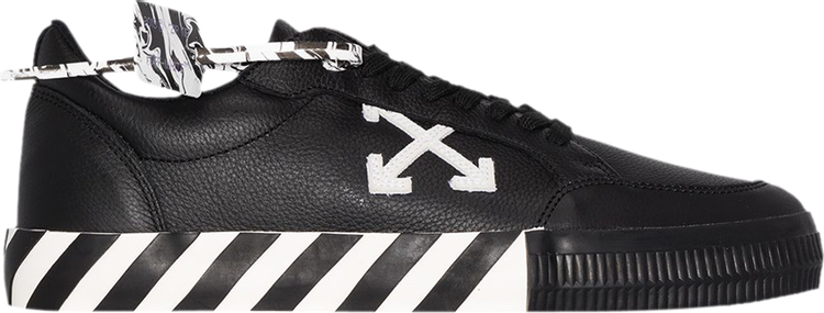 Buy Off-White Vulc Sneaker Low 'Black White' - OMIA085E20LEA001 1001 | GOAT