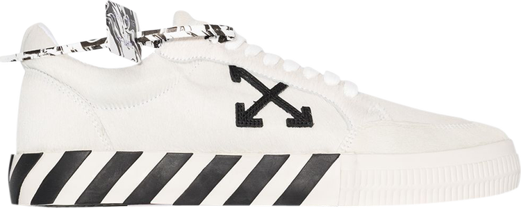 Buy Off-White Vulc Sneaker Low 'White Black' - OMIA085F20LEA002 0110 | GOAT