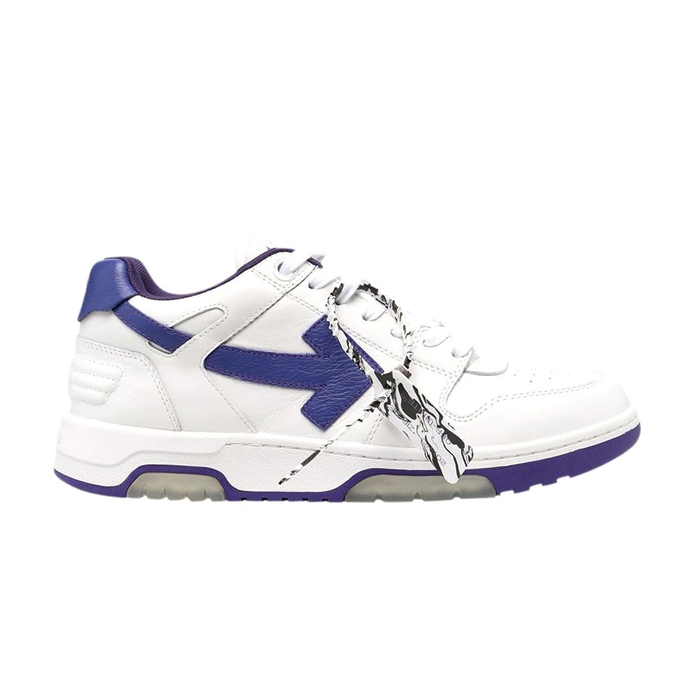 Pre-owned Off-white Out Of Office Low 'white Purple' | Men's Size 40