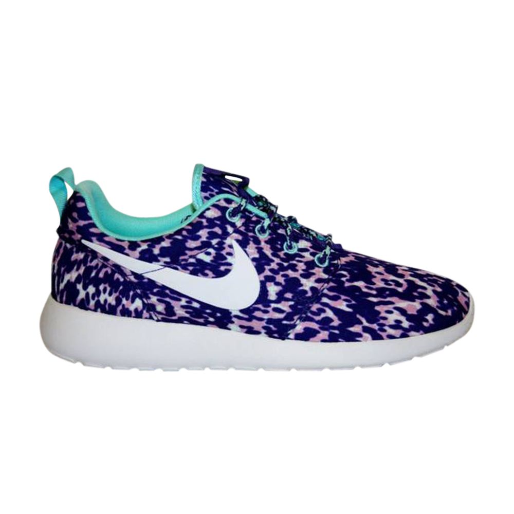 Nike Wmns Roshe Run Print 'Magenta Court Purple' | Pink | Women's Size 7.5 - 599432-511