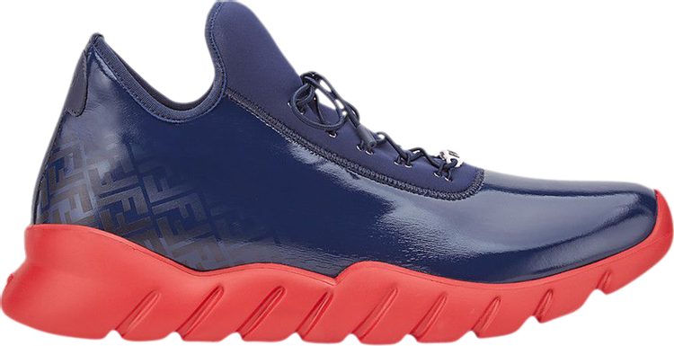Fendi Fabric Runners Sneaker 'Blue Red'