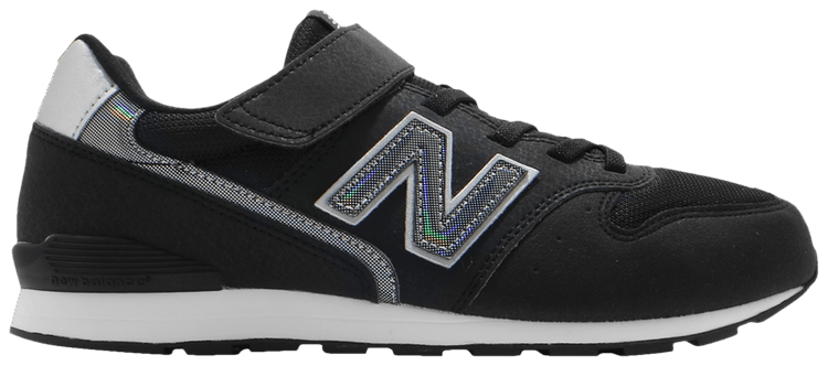 New Balance 996 Kids Wide Black Silver