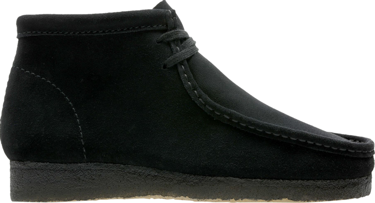 Buy Wallabee Boot 'Black Suede' - 26155517 | GOAT