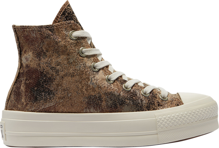 Berouw De volgende Slip schoenen Buy Chuck Taylor All Star Platform High 'Metallic Camo - Bronze' - 570533C  - Copper | GOAT