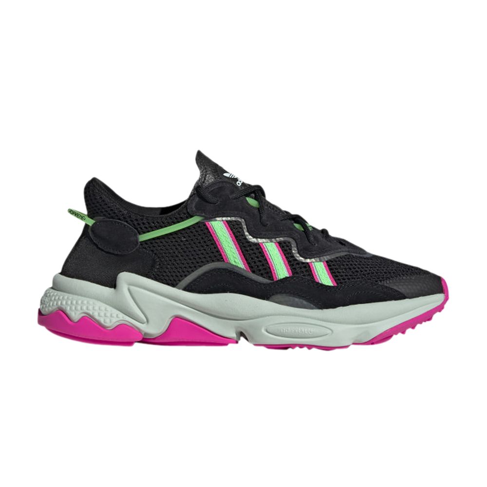 adidas Wmns Ozweego 'Black Shock Lime Pink' | Women's Size 6