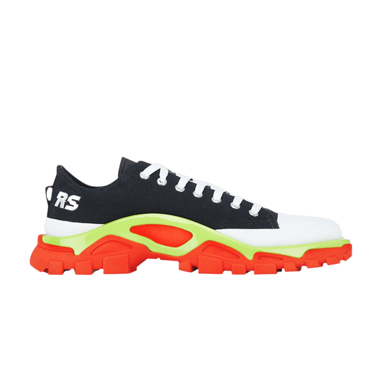 Size 7.0 Raf Simons x Detroit Runner Black Silver Slime