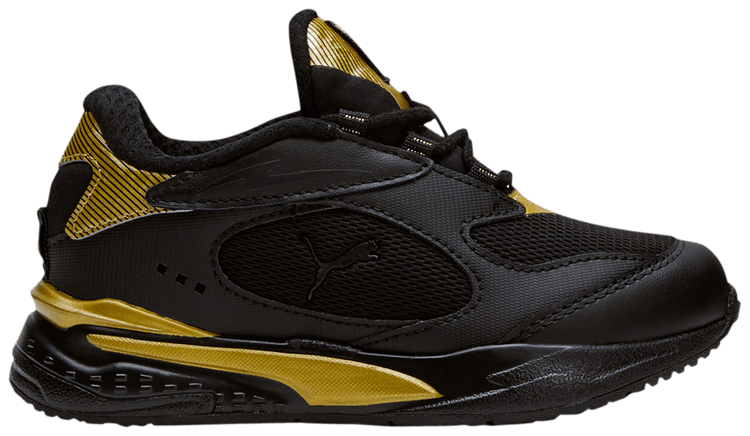 Puma RS Fast Jr Black Gold Metal