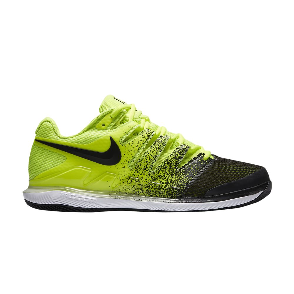 Nike Air Zoom Vapor X HC 'Volt Black Spray' | Green | Men's Size 11