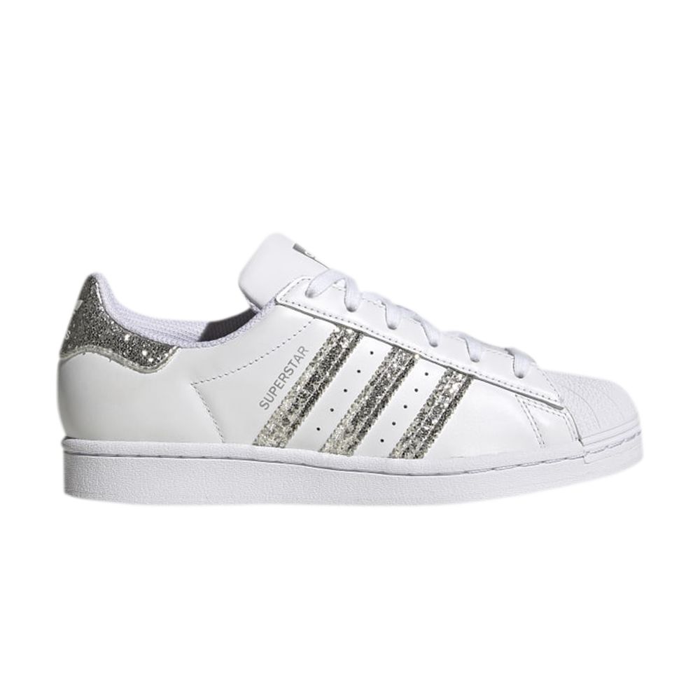 adidas Wmns Superstar 'Glitter' | White | Women's Size 8