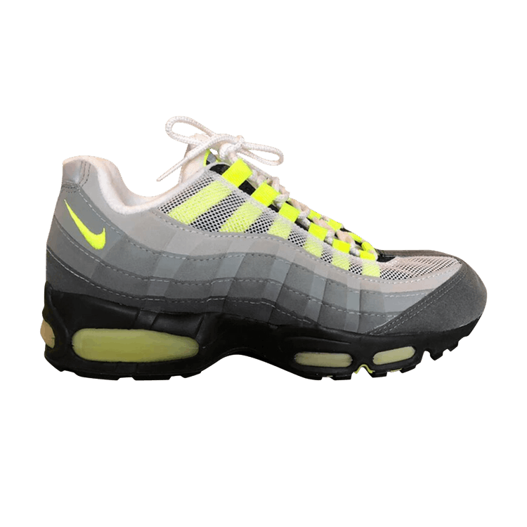 Y Nike Air Max 95 Black Border 𝗖𝗼𝗹𝗼𝗿𝘄𝗮𝘆: White/Hyper