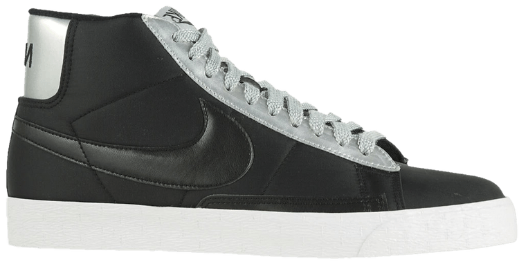 Nike Blazer High Black Metallic Silver