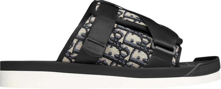 Dior Alpha Sandal 'Dior Oblique - Beige Black'