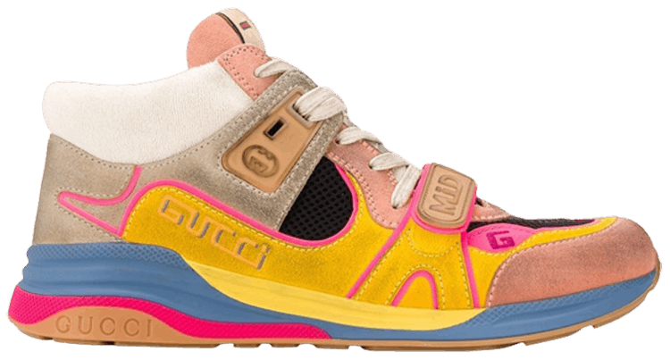 Gucci Ultrapace Mid Yellow Multi