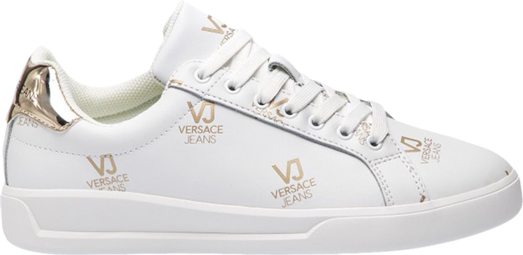 Versace Jeans Low 'VJ Logo Print - White'
