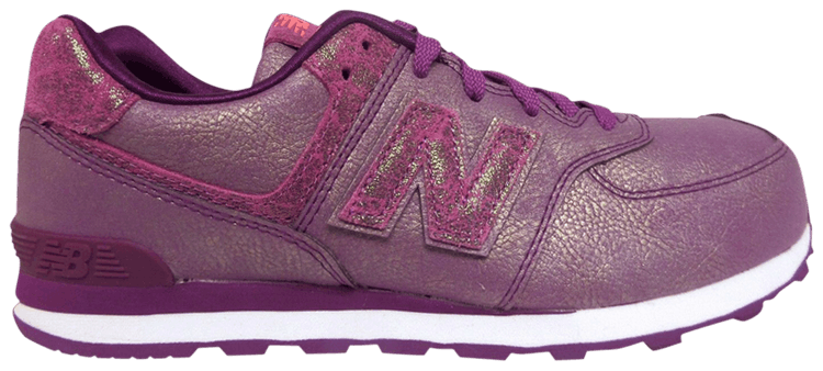 New Balance 574 Big Kid Mineral Glow