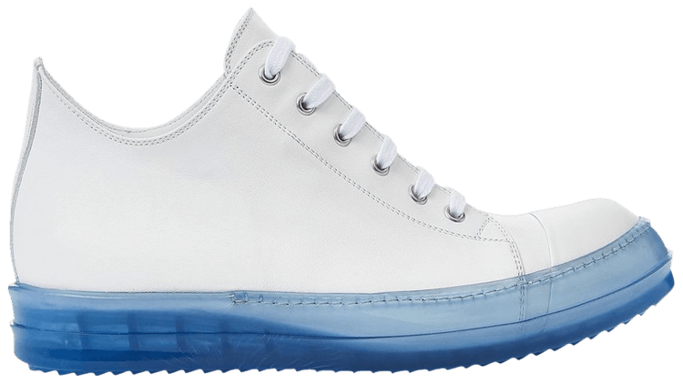 Rick Owens DRKSHDW Performa Abstract Low Chalk White Blue Transparent