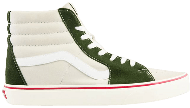 VANS★SKATE SK8-HI★PAISLEY GREEN/MARSHMALLOW Buy Sk8-Hi 'Retro Sport - Marshmallow Kombu Green