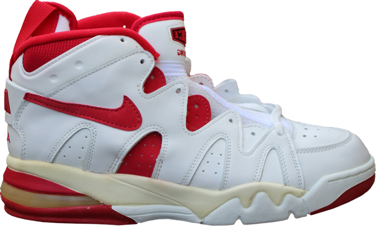 Air Strong Mid 'White True Red'