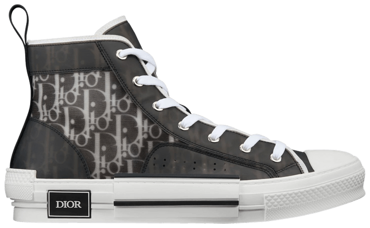 Christian Dior Black B23 High-Top Sneakers