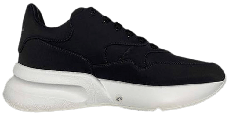 Alexander McQueen Oversized Runner 'Suede - Black White'