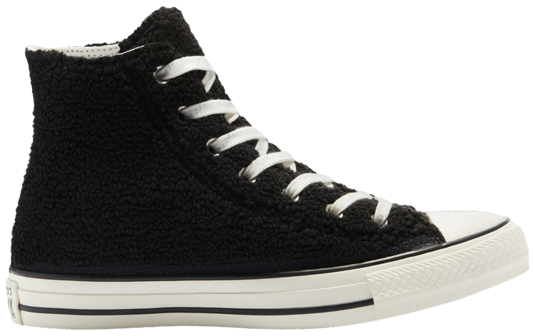 Converse Chuck Taylor All Star High Cozy Club   Black Egret