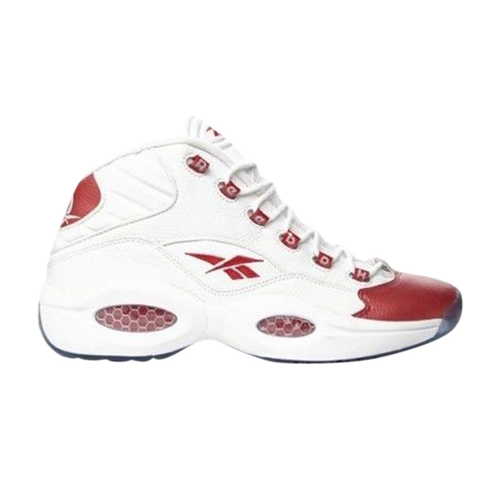 Reebok Question Mid 'Red Toe' 1996 | Men's Size 9.5 - 4-37370