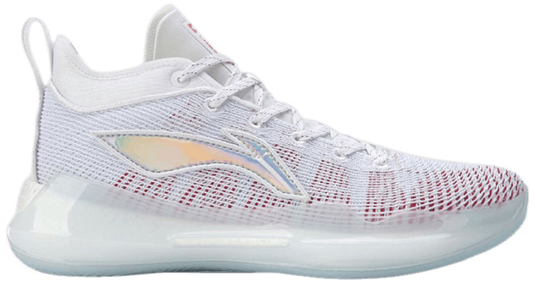 Li Ning Yushuai 13 White Cinnabar Red