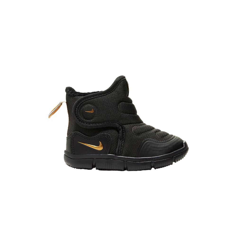 Pre-owned Nike Novice Boot Td 'black Metallic Gold' | Infant Size 6