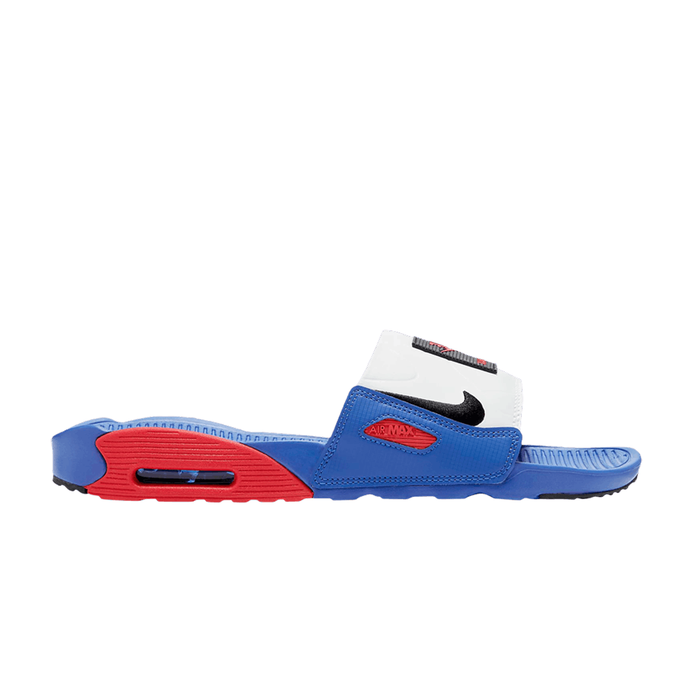 nike air max 90 slides red