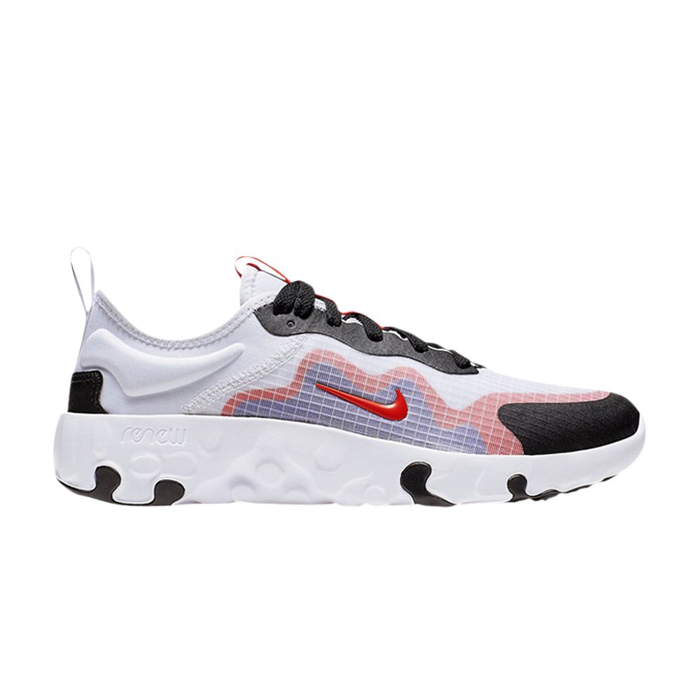 Pre-owned Nike Renew Lucent Gs 'white Team Orange' | Kid's Size 6