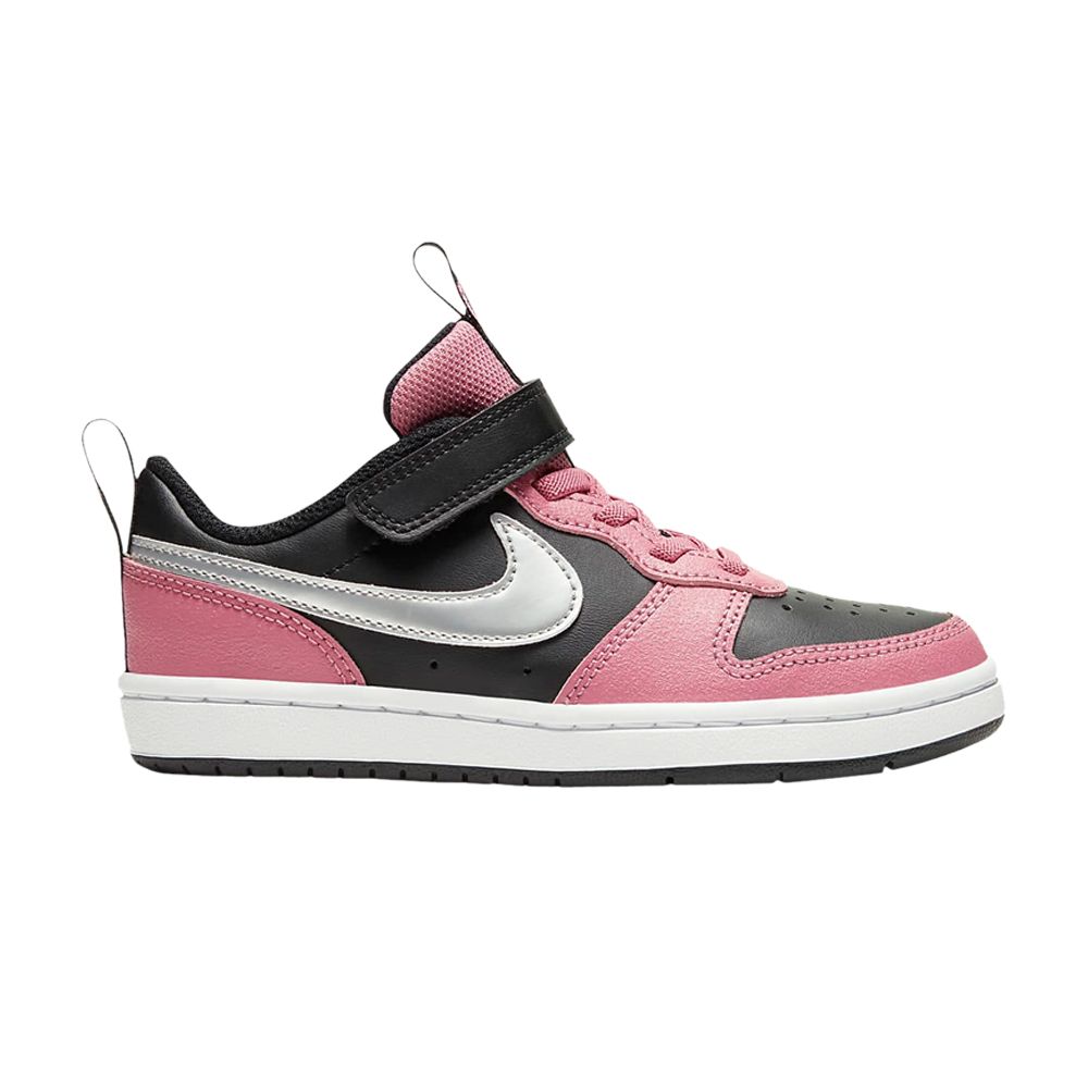 Pre-owned Nike Court Borough Low 2 Se Ps 'black Desert Berry' | Pink | Kid's Size 11