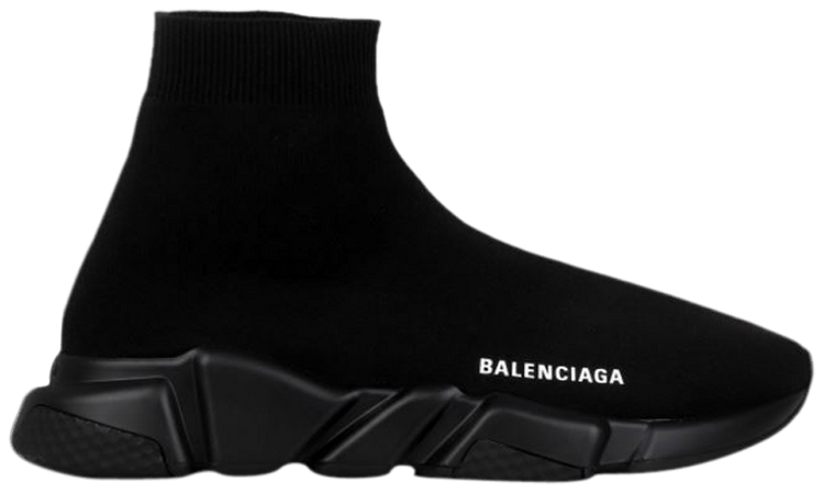 Buy Balenciaga Wmns Speed Sneaker 'Black White' - 587280