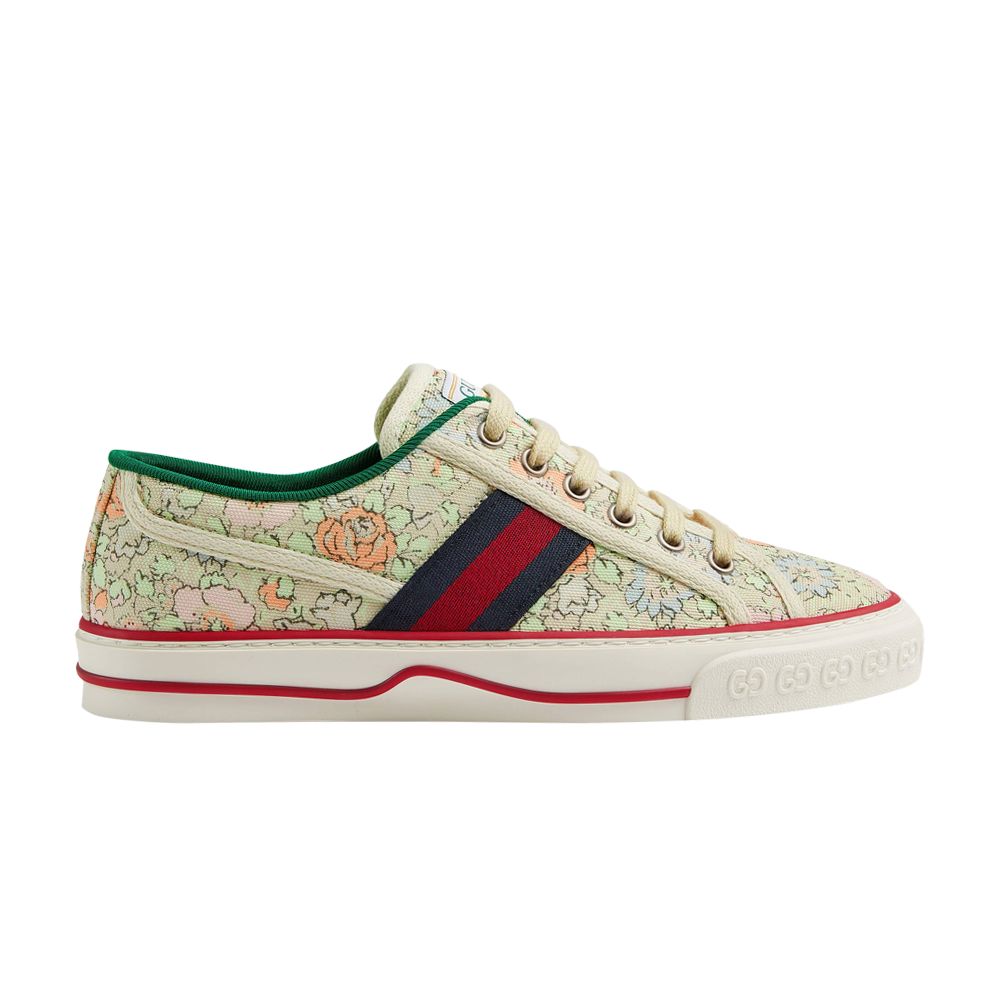 Liberty of London x Gucci Wmns Tennis 1977 'Floral - Mint Green' | Women's Size 38