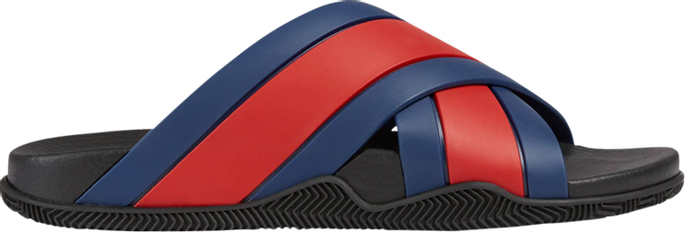 Gucci GG Slide Sandal 'Blue Red'