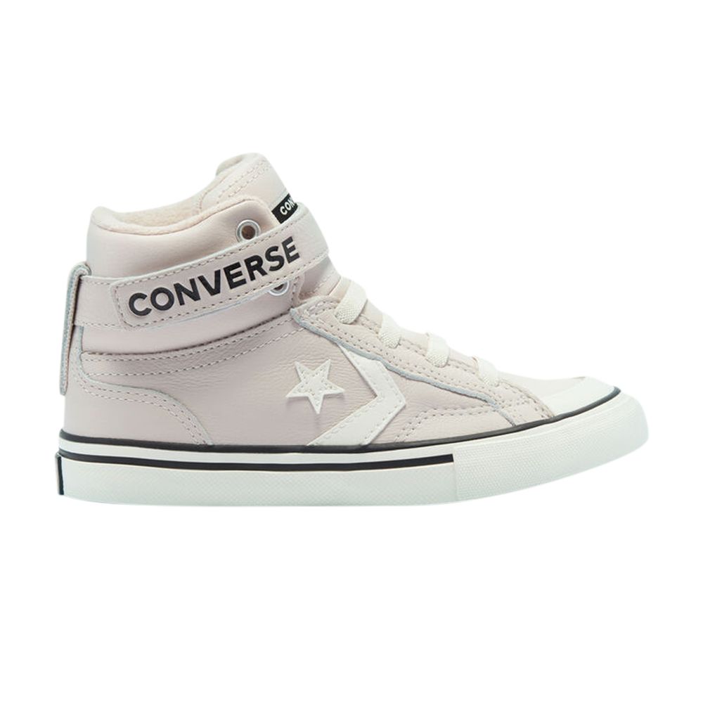 Pre-owned Converse Pro Blaze Strap High Gs 'leather & Heathered Knit - Silt Red' | Pink | Kid's Size 11