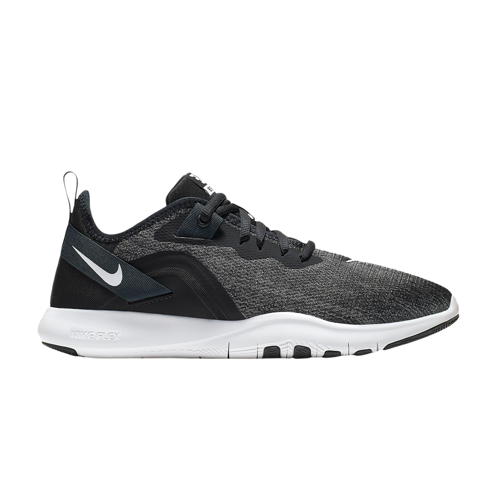 Pre-owned Nike Wmns Flex Tr 9 'black Anthricite'