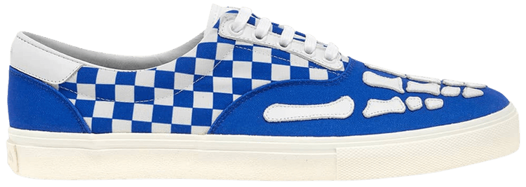 Buy Amiri Lace-Up 'Skeleton Toe - Blue Checkered Buy Amiri Lace-Up 'Skeleton Toe - Blue Checkered