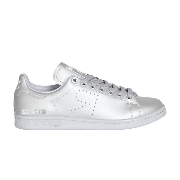 Raf simons stan smith silver top