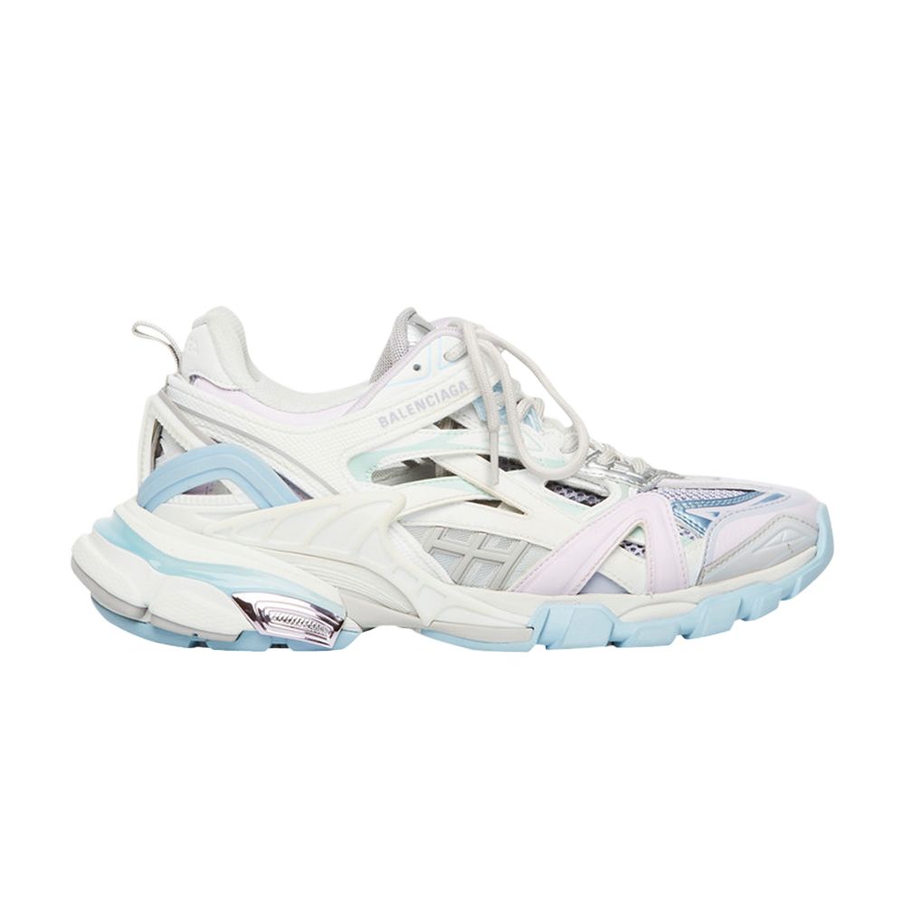 Pre-owned Balenciaga Wmns Track.2 Sneaker 'white Light Blue' | Women's Size 41
